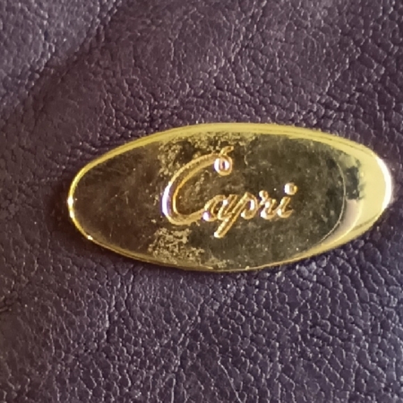 Capri Vintage Brown Leather Clutch Marked No. 0368 - Picture 2 of 9